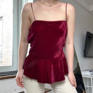 Intimately Free People Red blouse in size small